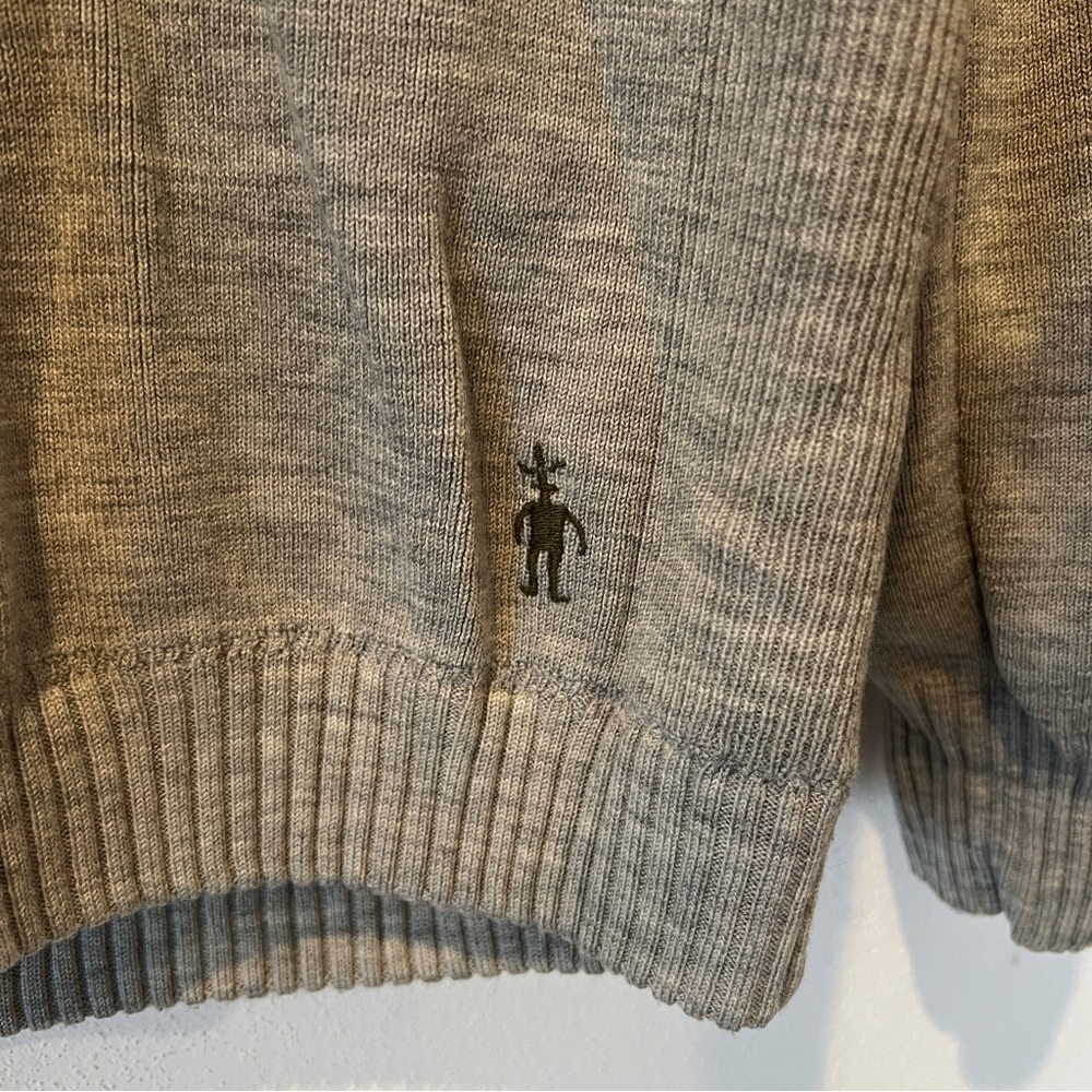 Smartwool 1/4 Zip Men’s Pullover Sweater FLAWED - Picture 4 of 13